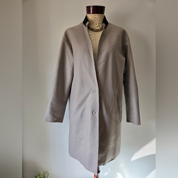 Rag & Bone Wool Light Grey Clifton Coat. Size 4 - Picture 2 of 15